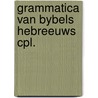 Grammatica van bybels hebreeuws cpl. door Lettinga