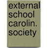 External school carolin. society door Hildebrandt