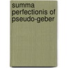 Summa perfectionis of pseudo-geber door Newman