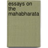 Essays on the mahabharata door Onbekend