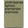Plotiniaanse spinoz. elementen bremmer by Ton Vink