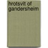 Hrotsvit of gandersheim