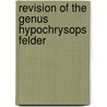 Revision of the genus hypochrysops felder door Sands