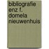 Bibliografie enz f. domela nieuwenhuis