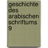 Geschichte des arabischen schriftums 9