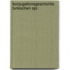 Konjugationsgeschichte turkischen spr. door Adamovic