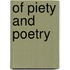 Of piety and poetry