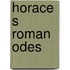 Horace s roman odes