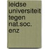 Leidse universiteit tegen nat.soc. enz