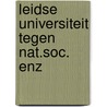 Leidse universiteit tegen nat.soc. enz door Idenburg