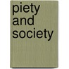 Piety and society door Marcus