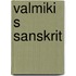 Valmiki s sanskrit