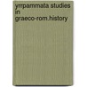 Yrrpammata studies in graeco-rom.history by Boer