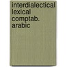 Interdialectical lexical comptab. arabic by Cadora