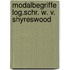 Modalbegriffe log.schr. w. v. shyreswood