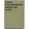 Corpus monumentorum religion.dei menis by Lane