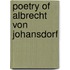 Poetry of albrecht von johansdorf