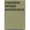 Nepalese temple architecture by Wiesner