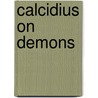 Calcidius on demons door Boeft