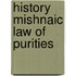 History mishnaic law of purities