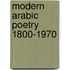 Modern arabic poetry 1800-1970