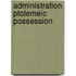 Administration ptolemeic possession