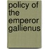 Policy of the emperor gallienus