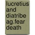 Lucretius and diatribe ag.fear death
