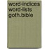 Word-indices word-lists goth.bible