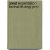 Great expectation eschat.th.engl.prot. door Ball