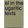 El in the ugaritic texts by Pope
