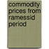 Commodity prices from ramessid period