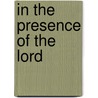 In the presence of the lord door Levine