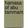 Hamasa of abu tammam door Klein Franke