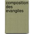 Composition des evangiles