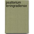 Psalterium leningradiense