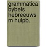 Grammatica bybels hebreeuws m hulpb. by Lettinga