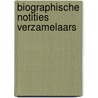Biographische notities verzamelaars door Holthuis