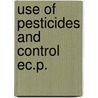 Use of pesticides and control ec.p. by Oei-Dharma