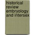 Historical review embryology and intersex