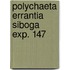 Polychaeta errantia siboga exp. 147