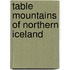 Table mountains of northern iceland