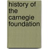 History of the carnegie foundation by Lysen