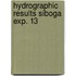 Hydrographic results siboga exp. 13