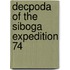 Decpoda of the siboga expedition 74