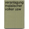 Veranlagung malaiischer volker usw by Nieuwenhuis