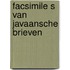 Facsimile s van javaansche brieven