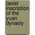 Taoist inscription of the yuan dynasty