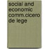Social and economic comm.cicero de lege