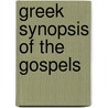 Greek synopsis of the gospels by Solages